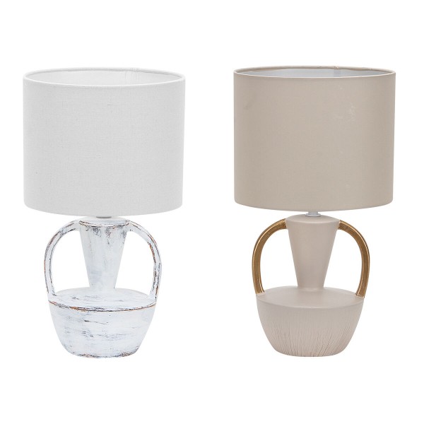 Επιτραπέζιο Φωτιστικό DKD Home Decor Κεραμικά πολυεστέρας 50 W (20 x 20 x 35 cm) (x2)