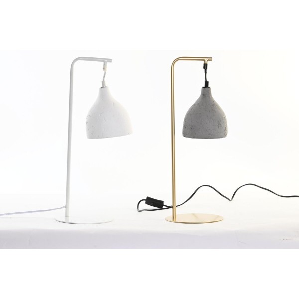 Επιτραπέζιο Φωτιστικό DKD Home Decor Μέταλλο Τσιμέντο 50 W (21 x 17 x 49 cm) (x2)