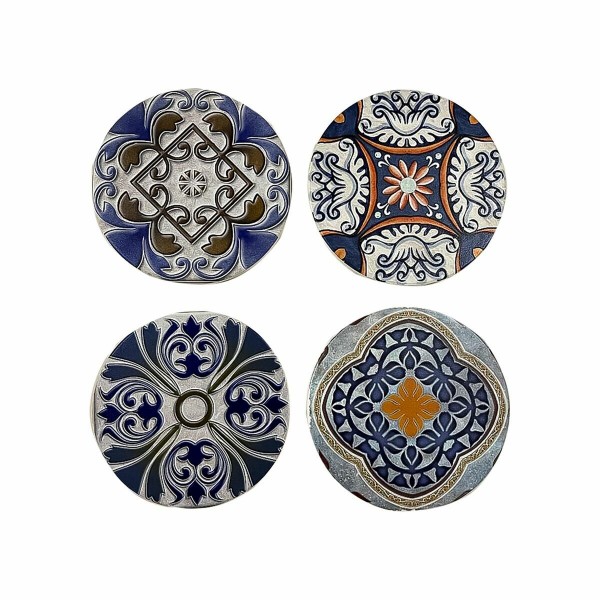 Σουβέρ DKD Home Decor Πλακάκι 10,8 x 10,8 x 0,7 cm