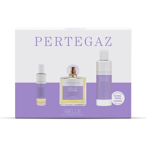 Σετ Γυναικείο Άρωμα Pertegaz Pertegaz Belle 3 Τεμάχια