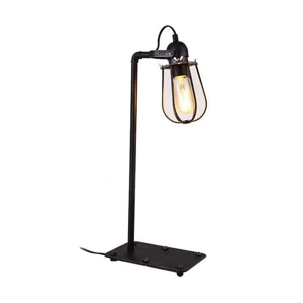 Επιτραπέζιο Φωτιστικό EDM Μαύρο Μέταλλο 60 W (22 x 51 x 13 cm)