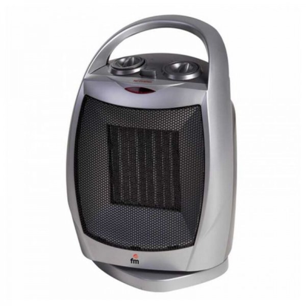 Κεραμικό Ηλεκτρικό Αερόθερμο Grupo FM TC1800 1800W Γκρι 1800 W 900 - 1800 W