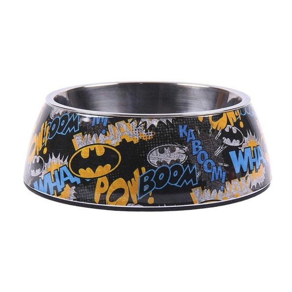 Ταΐστρα σκύλων Batman μελαμίνη 180 ml Μαύρο Μέταλλο