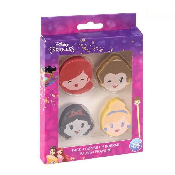 Σετ Γόμες Princesses Disney 2100003577 (4 pcs)