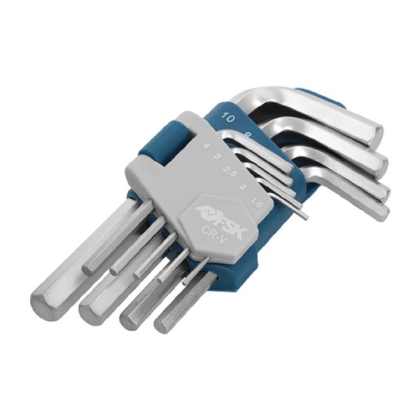 Σετ Κλειδιά Allen Ferrestock 1,5 - 2 - 2,5 - 3 - 4 - 5 - 6 - 8 - 10 mm 9 pcs