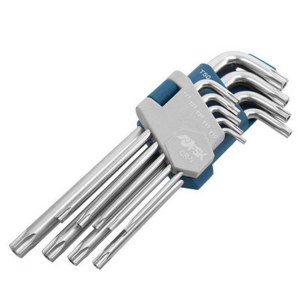 Σετ Κλειδιών Torx Ferrestock Ασφάλειας 9 pcs