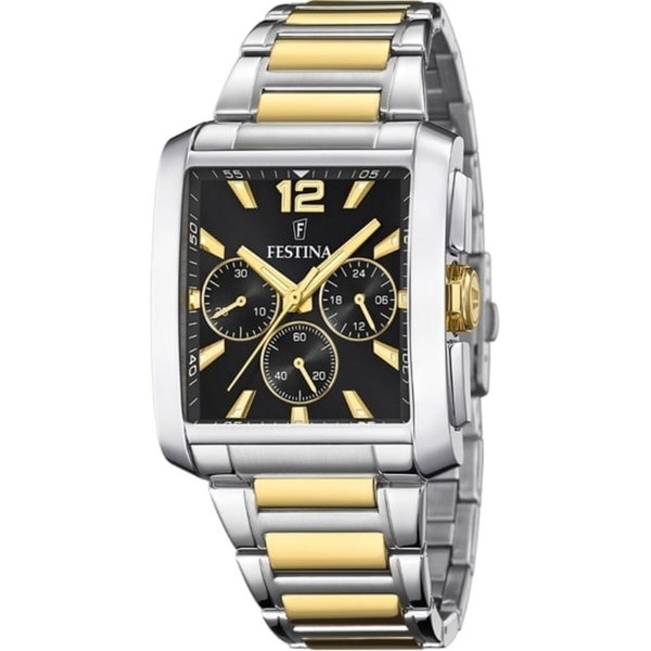 Ανδρικά Ρολόγια Festina F20637/4 Μαύρο