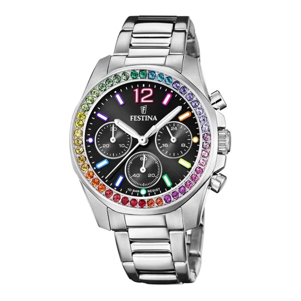 Ανδρικά Ρολόγια Festina F20606/3 Ασημί