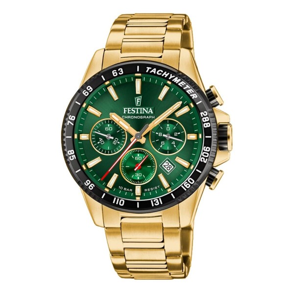 Ανδρικά Ρολόγια Festina F20634/4 Πράσινο