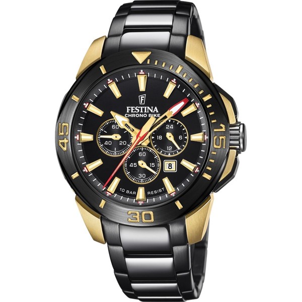 Ανδρικά Ρολόγια Festina F20644/1 Μαύρο
