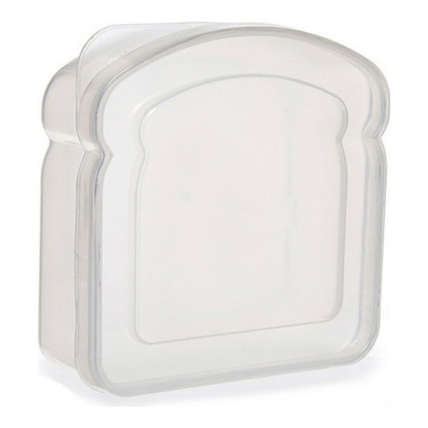 Κυτίο Γεύματος Sandwich Διαφανές Πλαστική ύλη (12 x 4 x 12 cm)