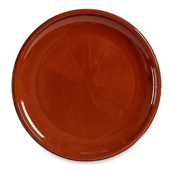 Flatplater Ø 30 cm Μέλι Ψημένος πηλός (30 x 3 x 30 cm)