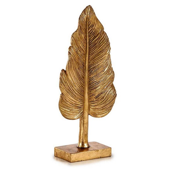 Διακοσμητική Φιγούρα Φτερά Χρυσό Ρητίνη (6,5 x 32,5 x 14 cm)