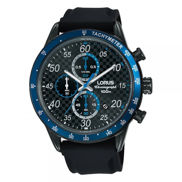 Ανδρικά Ρολόγια Lorus SPORTS Μαύρο (Ø 45 mm)