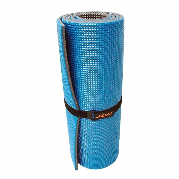 Χαλί γυμναστικής Joluvi Pro Μπλε 180 x 50 cm Πολύχρωμο 100 % Πολυουρεθάνιο