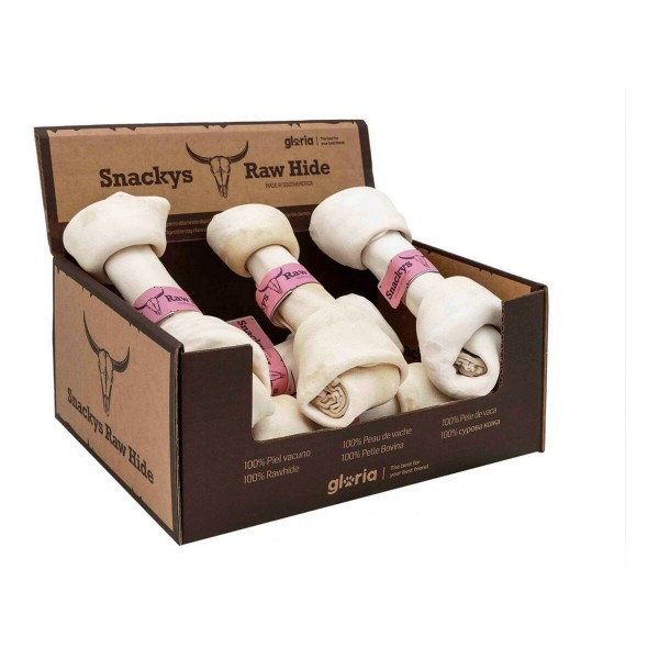 Σνακ για τον Σκύλο Gloria Snackys Rawhide 20-23 cm Κόμπος x6