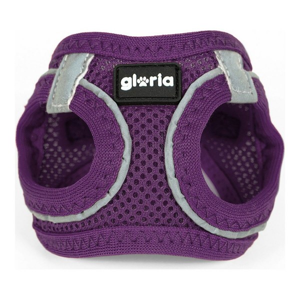 Λουρί Σκύλου Gloria Air Mesh Trek Star Ρυθμιζόμενο Μωβ Μέγεθος XXXS (18-20 cm)