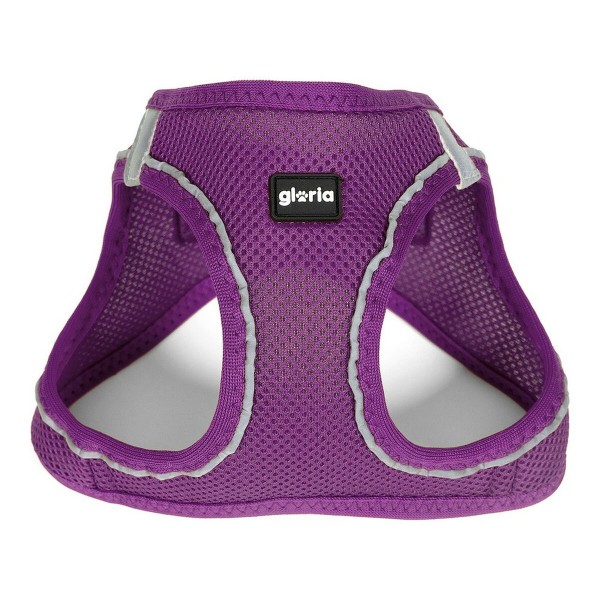 Λουρί Σκύλου Gloria Air Mesh Trek Star Ρυθμιζόμενο Μωβ L (33,4-35 cm)