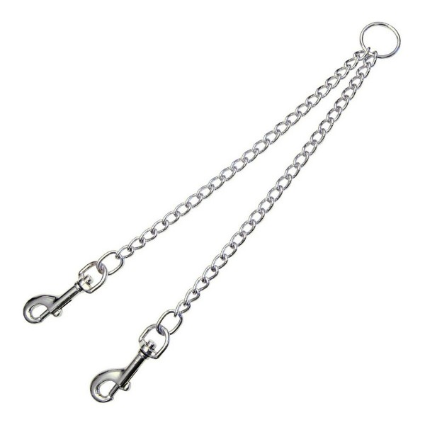 Συνδέστε το Λουρί 2 Σκύλων Gloria (2mm x 25 cm)