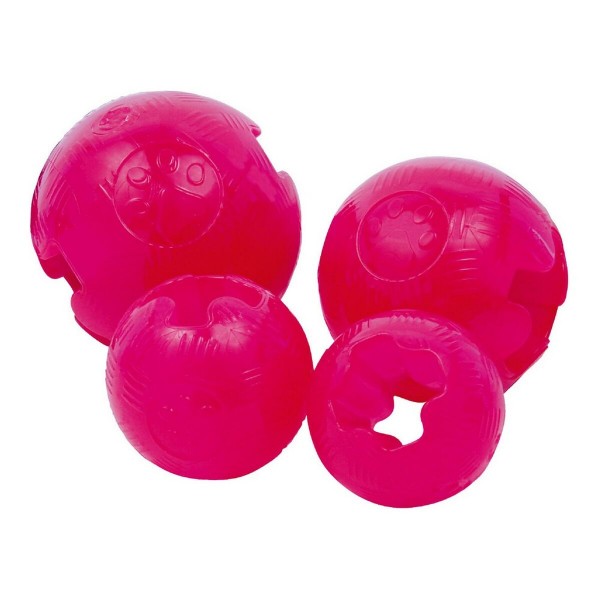 Παιχνίδια για Σκύλους Gloria TPR Ροζ (6,5 cm)