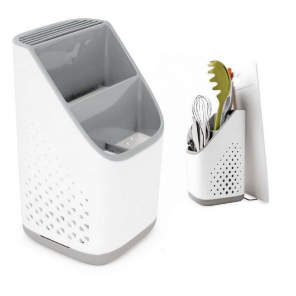 Στραγγιστήρι για τα Μαχαιροπήρουνα Confortime S2205087 PVC πολυπροπυλένιο (13 x 13 x 23 cm)