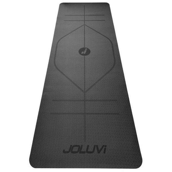 Χαλί γυμναστικής Joluvi Align Μαύρο