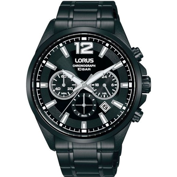 Ανδρικά Ρολόγια Lorus SPORTS Μαύρο (Ø 43 mm)