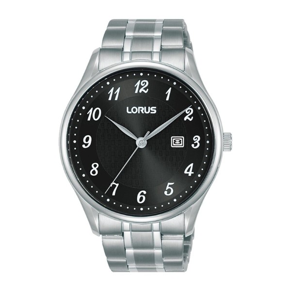 Ανδρικά Ρολόγια Lorus RH903PX9 Μαύρο Ασημί