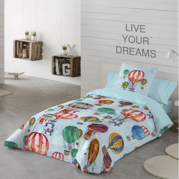 Κάλυψη παπλώματος Icehome Emelie (Kρεβάτι 90 εκ)