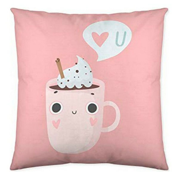 Κάλυψη μαξιλαριού Costura Funny Cups (50 x 50 cm)