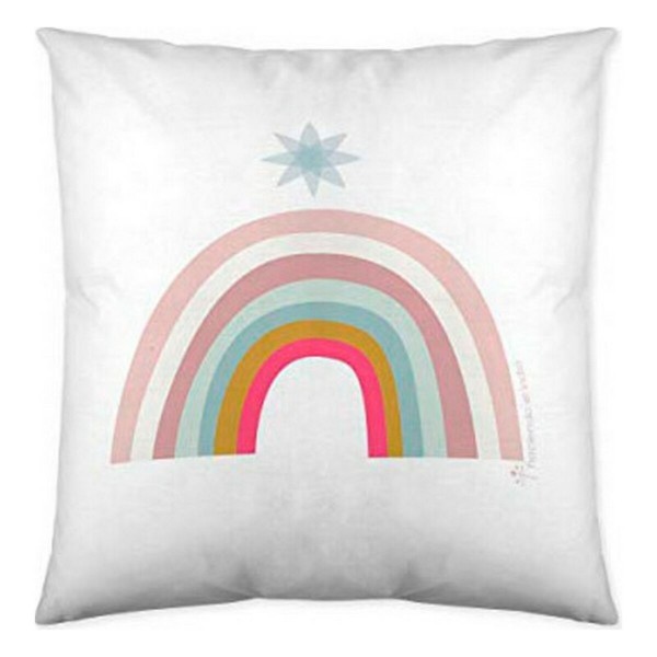 Κάλυψη μαξιλαριού Pink Rainbow Haciendo el Indio (40 x 40 cm)