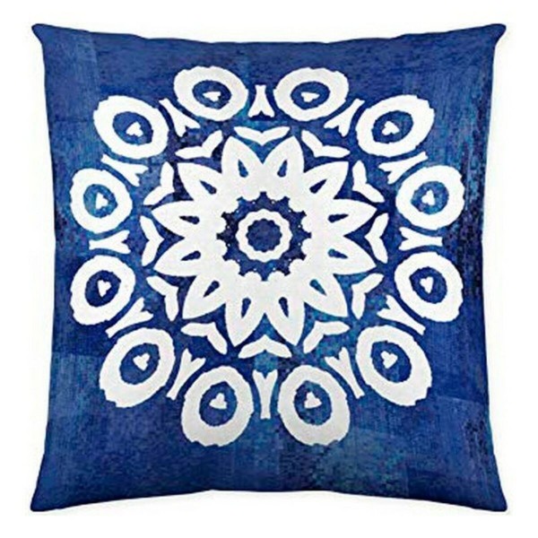 Κάλυψη μαξιλαριού Costura Greek Indigo (50 x 50 cm)