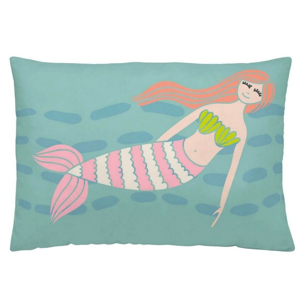 Κάλυψη μαξιλαριού Naturals Mermaids (50 x 30 cm)
