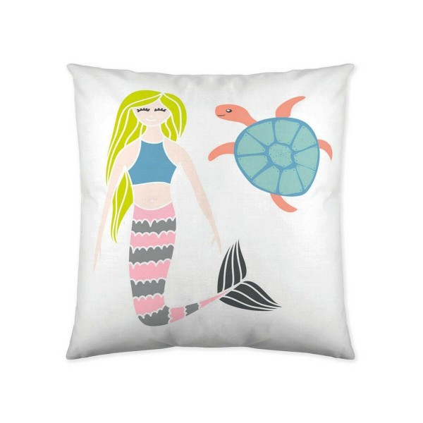 Κάλυψη μαξιλαριού Naturals Mermaids (50 x 50 cm)