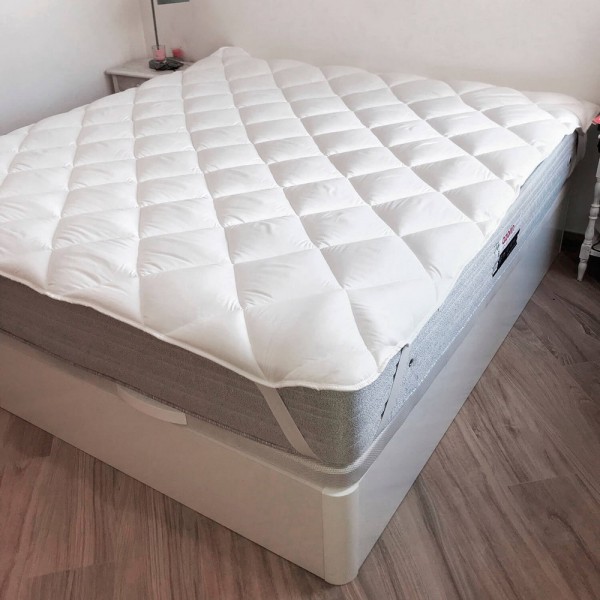 Προστατευτικό στρώμα Naturals Λευκό (90 x 190/200 cm)
