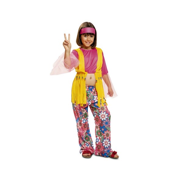 Αποκριάτικη Στολή για Παιδιά My Other Me Flower Hippie 3-4 Ετών