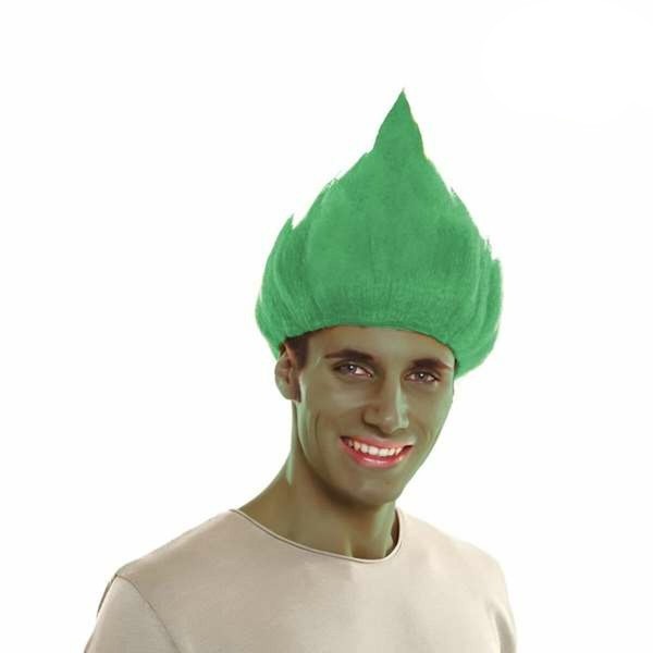 Περούκα My Other Me Πράσινο Ένα μέγεθος Trolls
