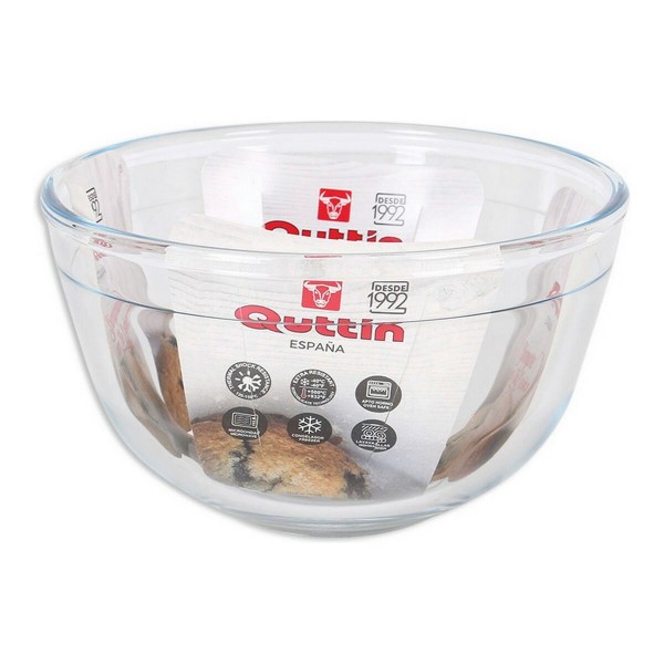Ρηχό μπολ Quttin Γυαλί (ø17 cm - 1,1 L) Ρηχό μπολ Quttin Γυαλί (ø17 cm - 1,1 L)