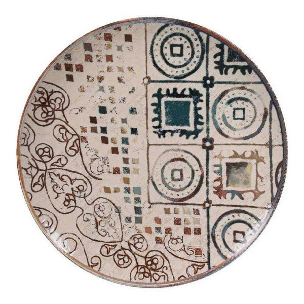 Flatplater La Mediterránea Creta Πορσελάνη (ø 26 x 2 cm)