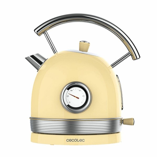 Βραστήρας Cecotec Thermosense 420 Vintage Light Yellow 2200 W 1,8 L Βραστήρας Cecotec Thermosense 420 Vintage Light Yellow 2200 W 1,8 L