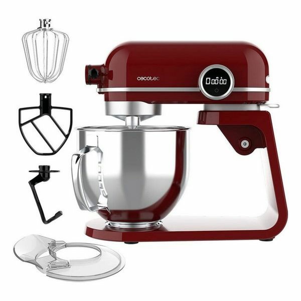Μπλέντερ/Μίξερ ζαχαροπλαστικής Cecotec Twist&Fusion 4500 Luxury Red