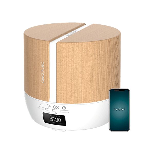 Υγραντήρας PureAroma 550 Connected White Woody Cecotec (500 ml)