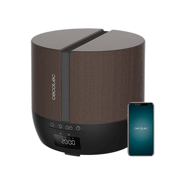 Υγραντήρας PureAroma 550 Connected Black Woody Cecotec (500 ml)