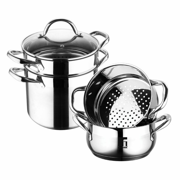 Μαγειρικά Σκεύη Bergner Cookware Gourmet Ανοξείδωτο ατσάλι (2 pcs)