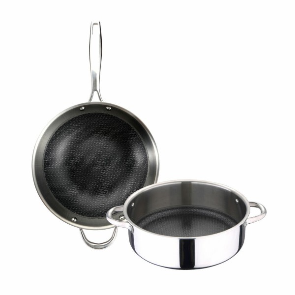 Σετ με Τηγάνια Masterpro Cookware Hi-Tech 3 Αλουμίνιο (2 pcs)