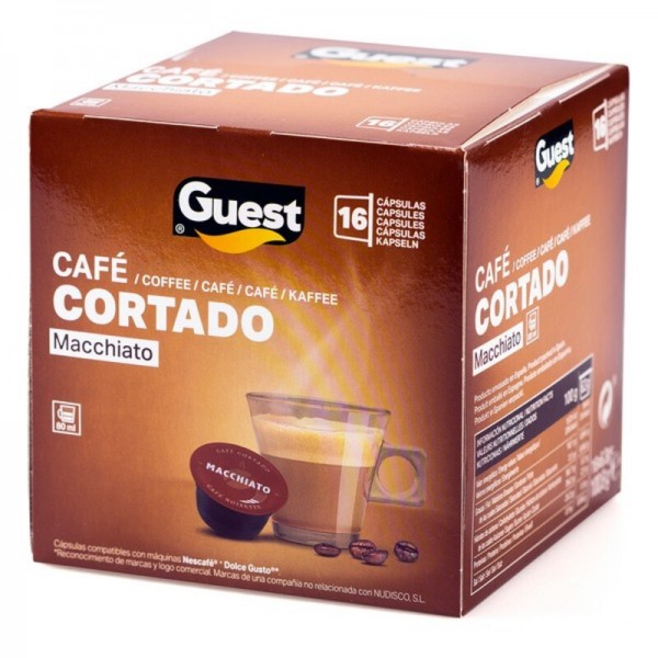 Κάψουλες για καφέ Macchiato Guest (16 uds)