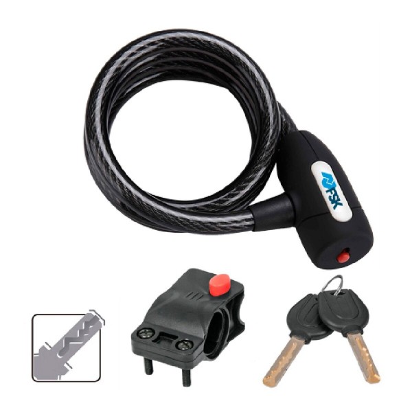 Λουκέτο καλώδιο Ferrestock 8 mm 120 cm