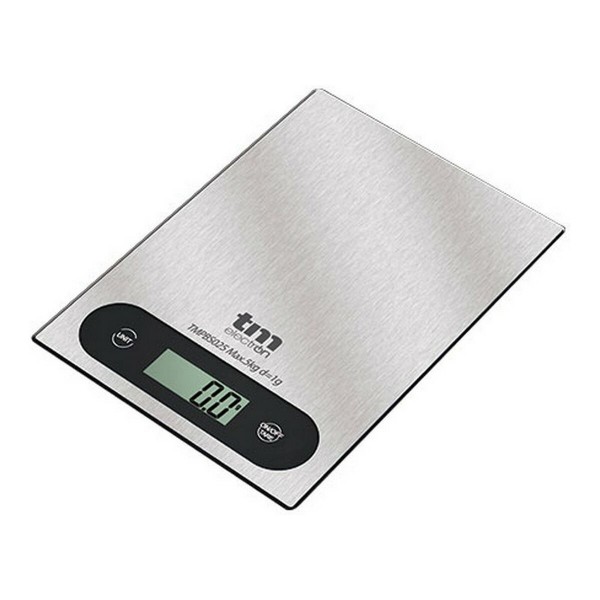 ζυγαριά κουζίνας TM Electron Γκρι 5 kg