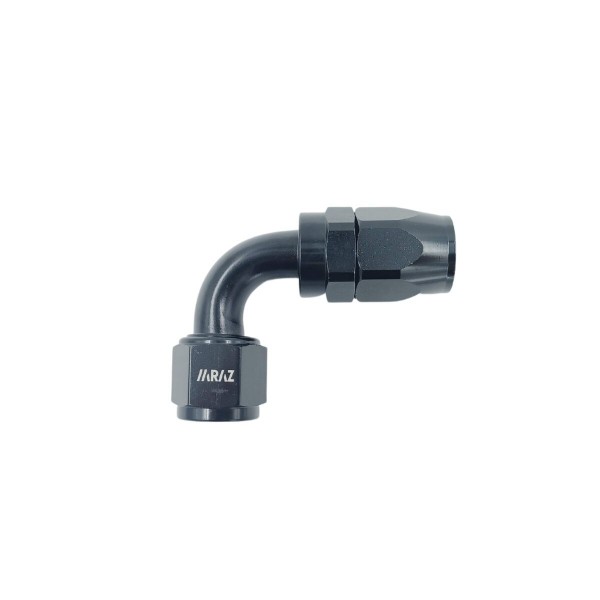 Προσαρμογή Mraz OCC9070-12-10-BK AN10 ( 7/8 x 14 UNF)  Μαύρο 90º