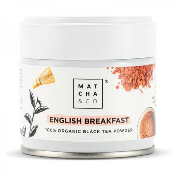 Infusion Matcha & Co English Breakfast Balck Tea Powder